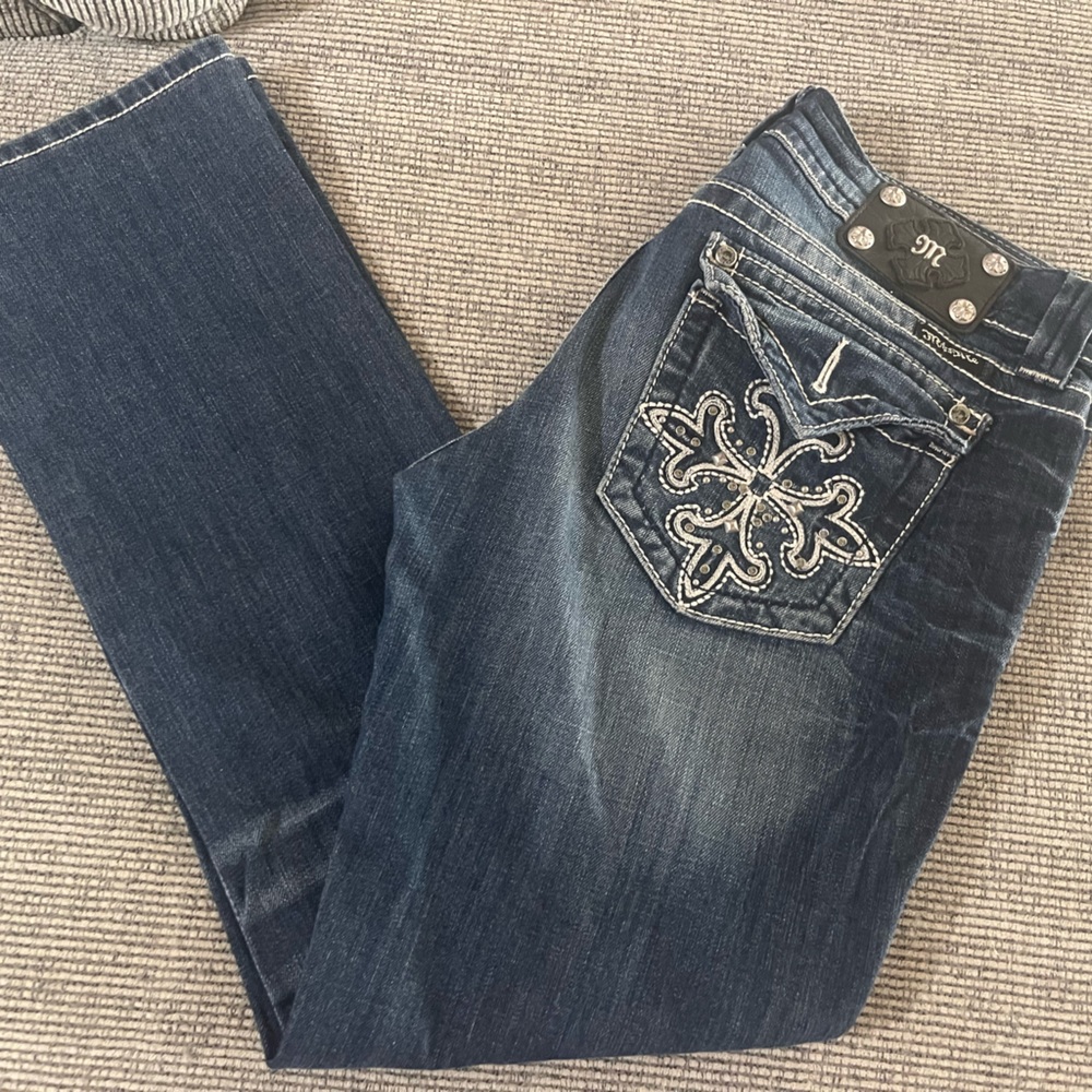 Miss me Dark Blue Women Jeans nwot
